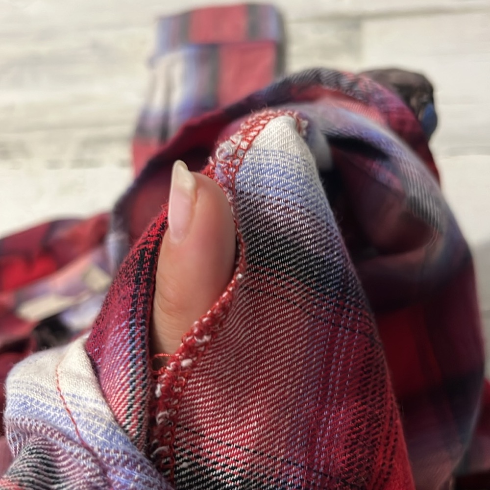 Soft Surroundings Plaid Embroidered Tunic Size XS - Picture 13 of 13